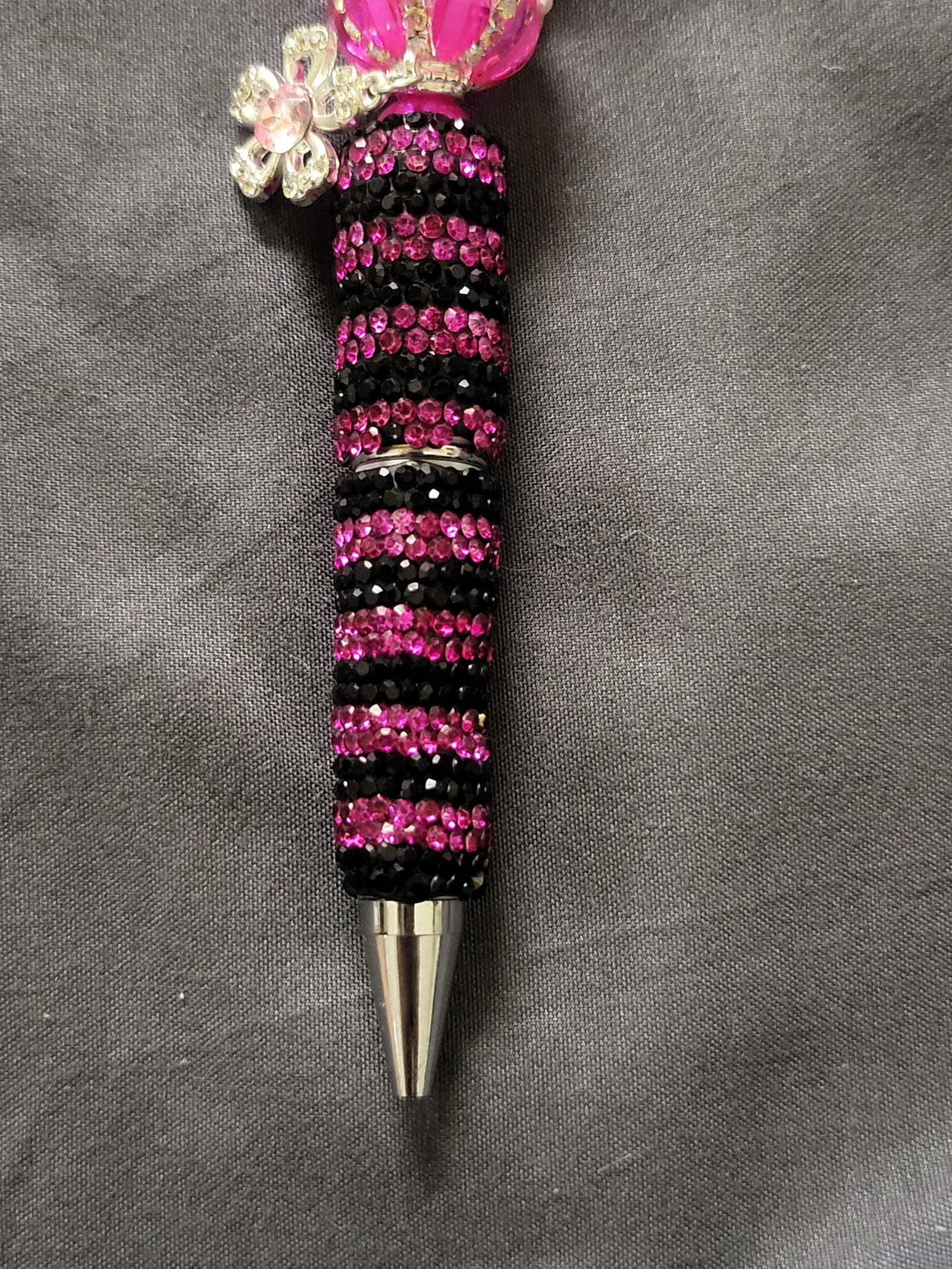 Caneta com strass brilhante – photo 4